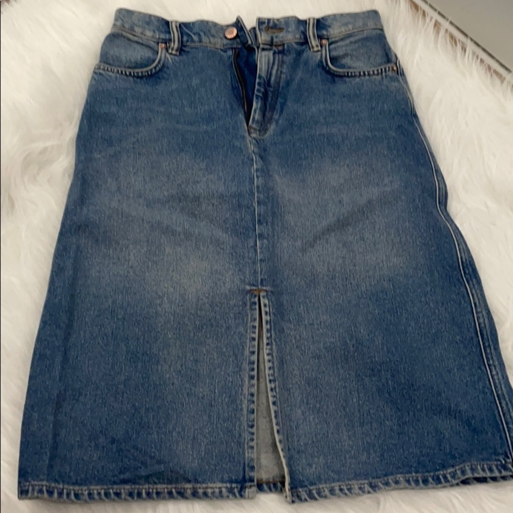 ✨sale✨ All Saints Denim Skirt